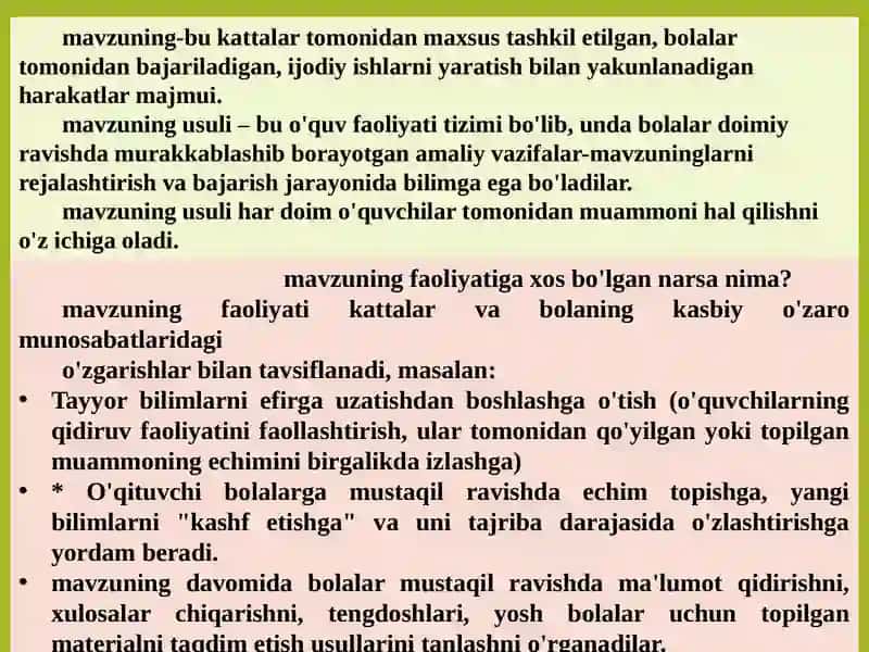 BILISH JARAYONINING RIVOJLANISHI SOHASINING KUTILAYOTGAN NATIJALARI ASPSIDA TA'LIMIY O'YINLARDAN FOYDALANISH 3