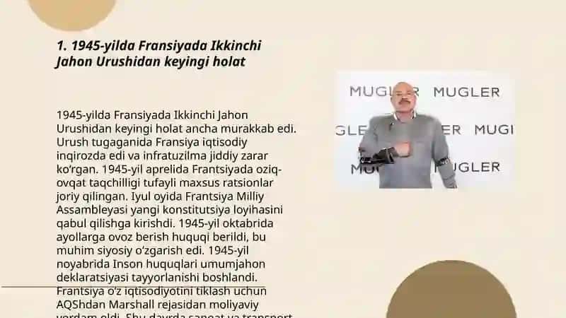 1945 1991 yillarda Fransiya 3