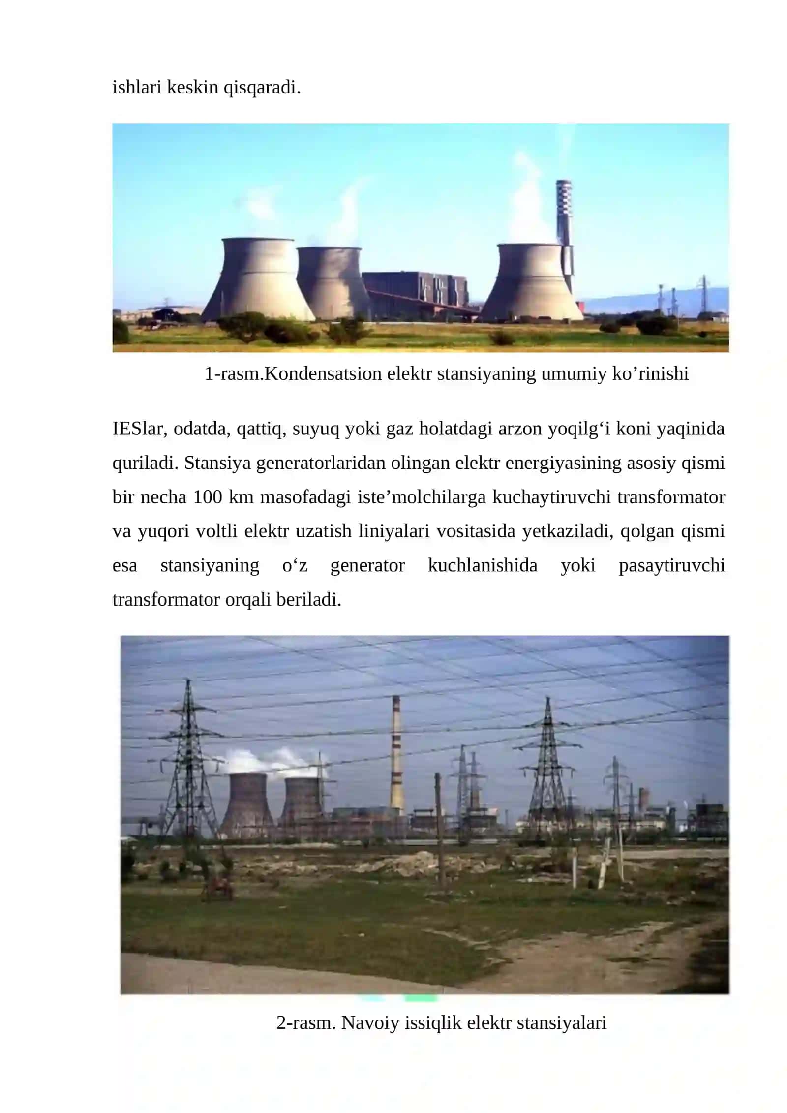 Issiqlik elektr stansiyalarida avtomatlashtirilgan boshqaruv 3