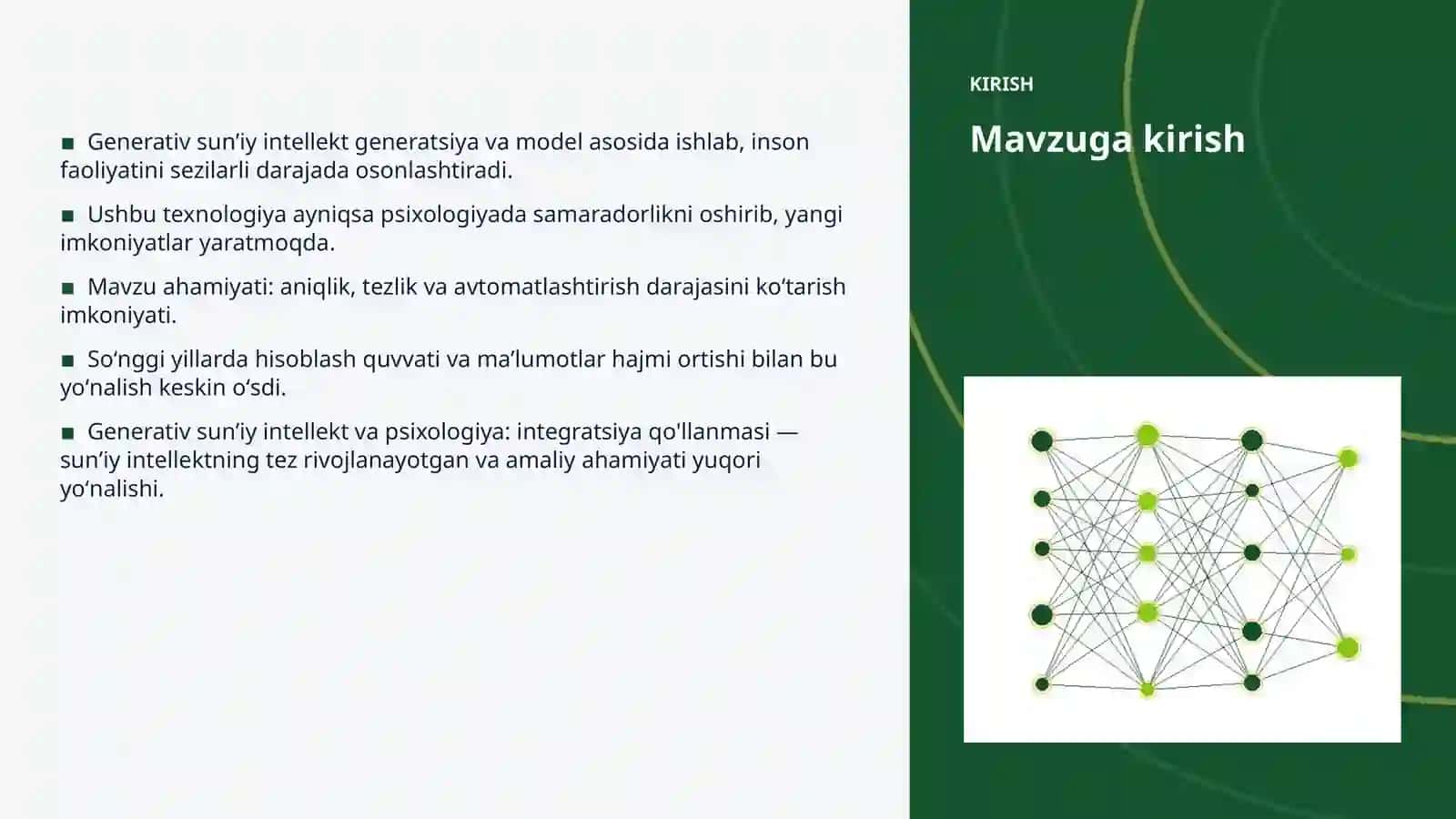 Generativ sunʼiy intellekt va psixologiya: integratsiya qo'llanmasi 3