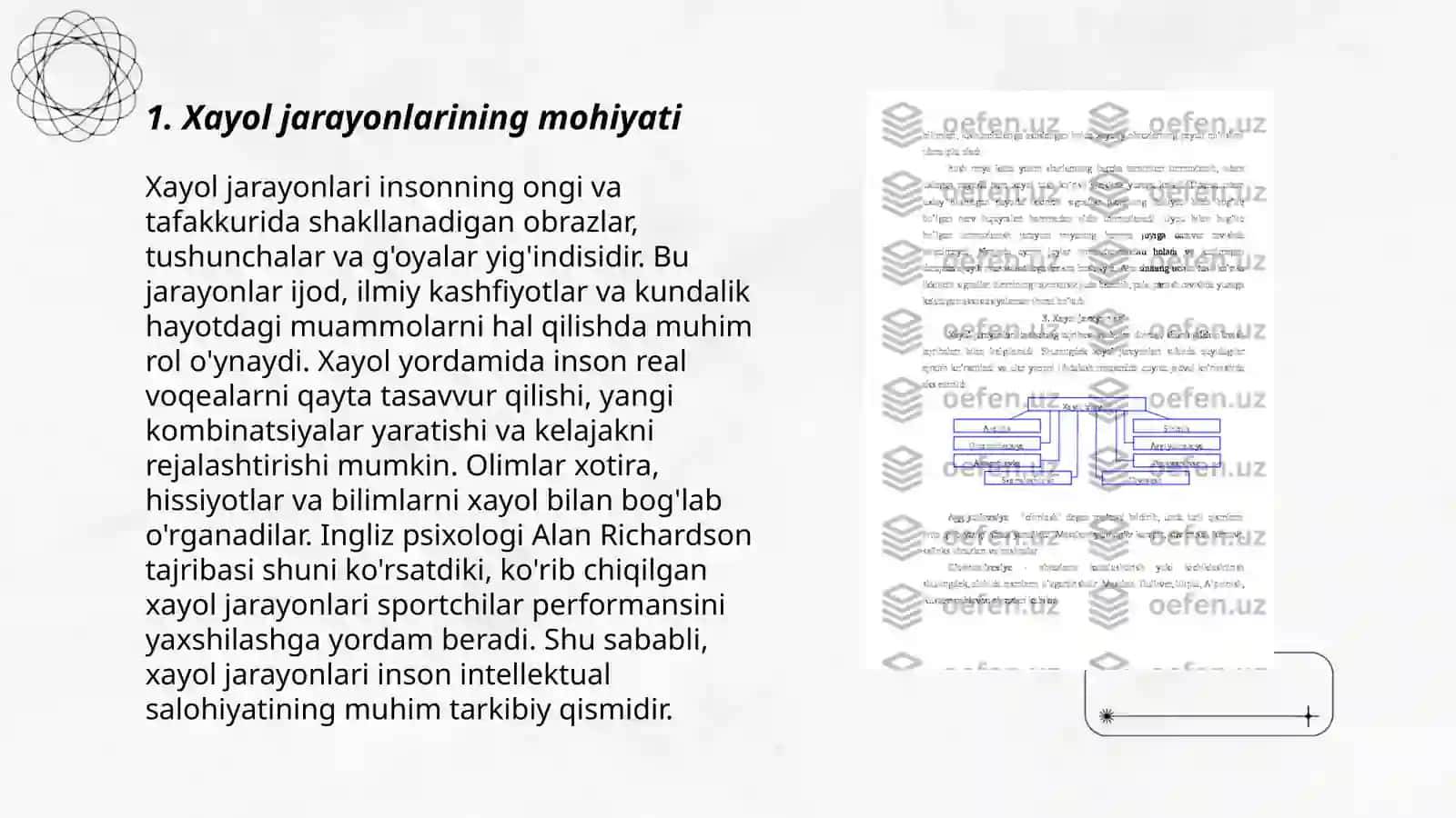 Xayol jarayonlari 3