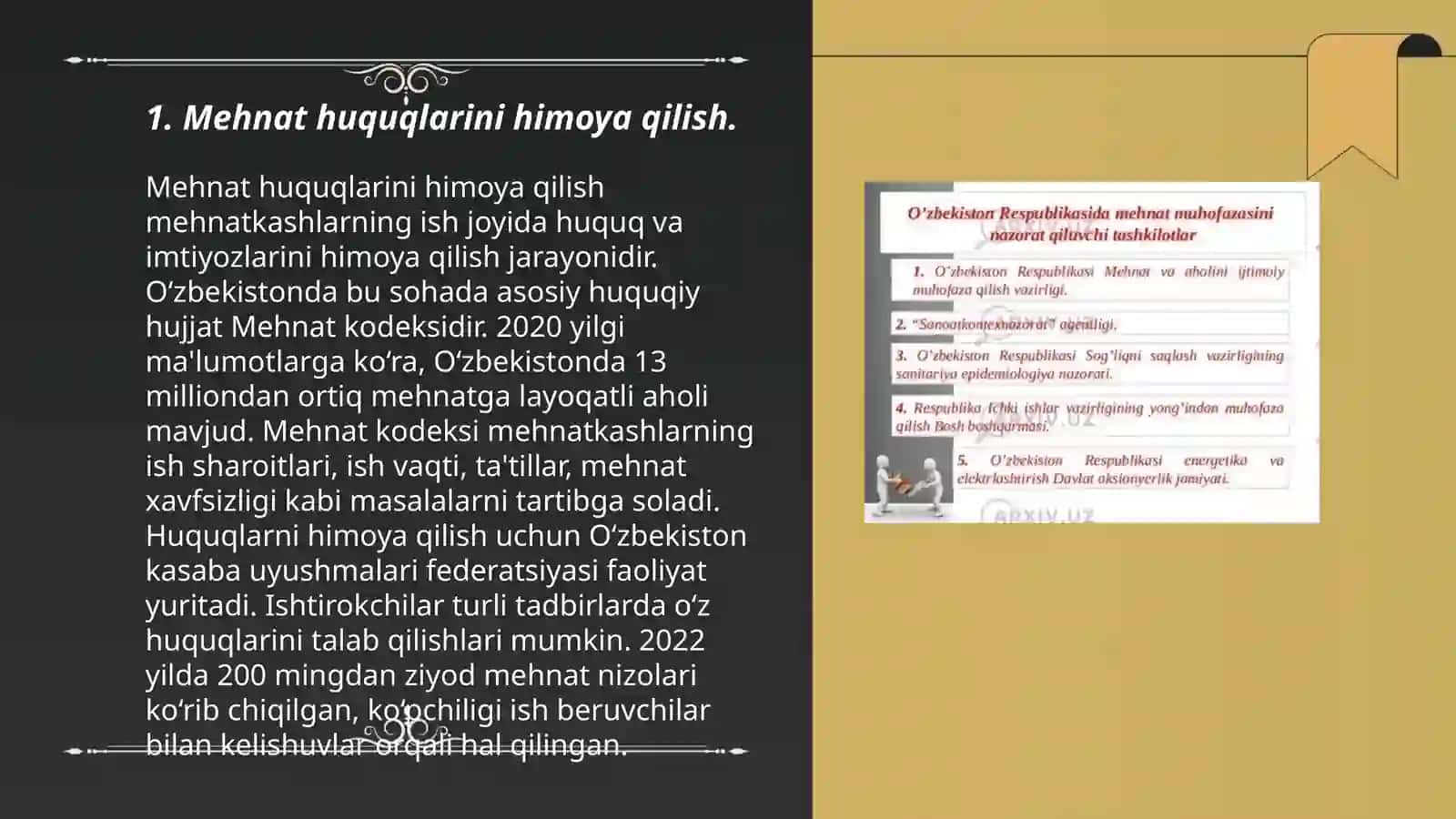 Mehnat huquqlarini himoya qilish 3