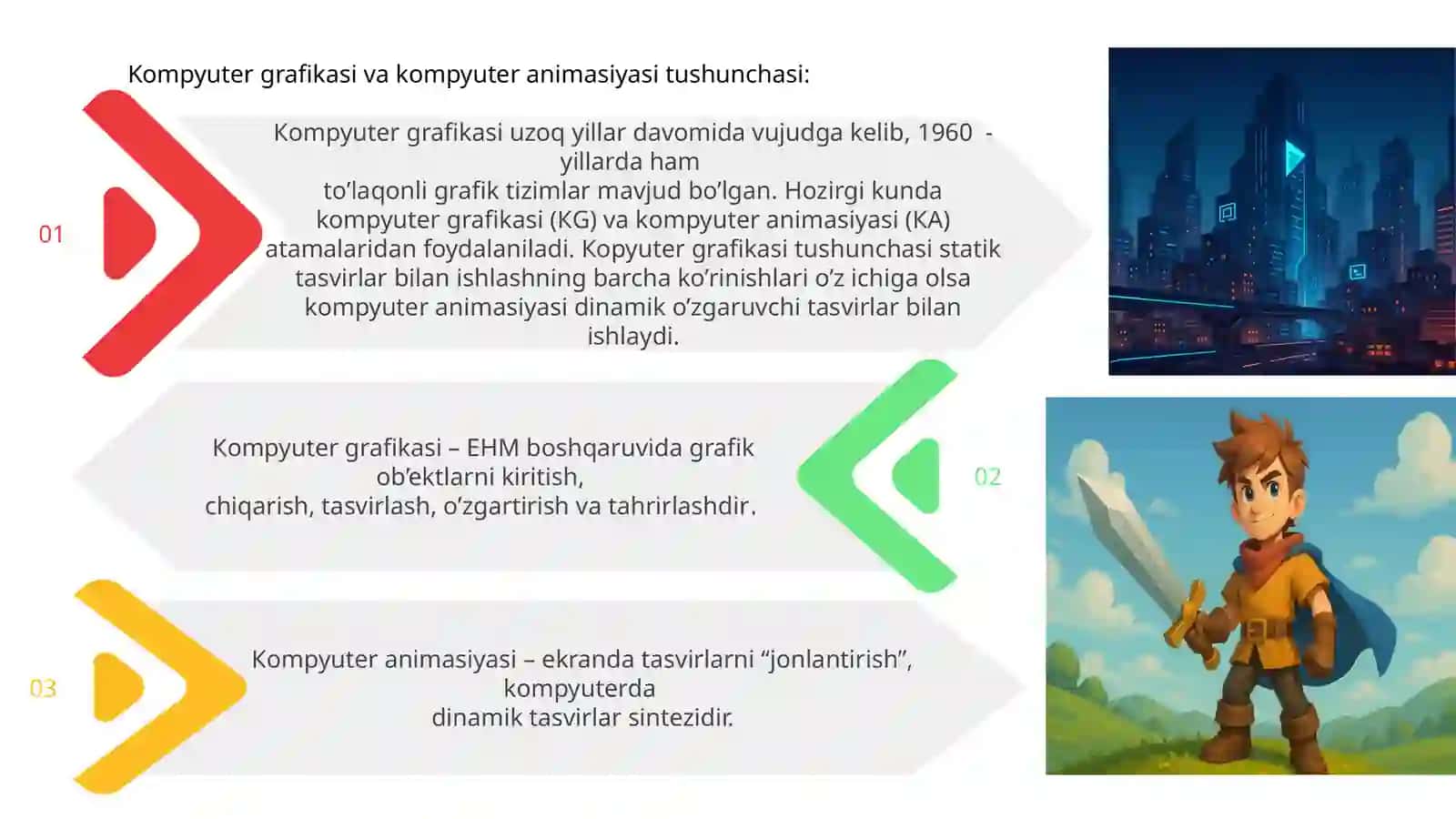 Kompyuter grafikasi haqida ma’lumot 3