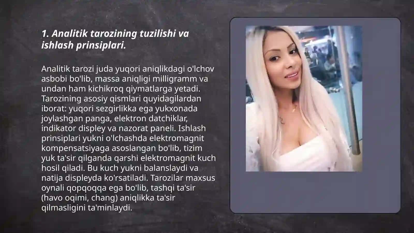 Analitik tarozining tuzilishi va ishlash prinsiplari 3