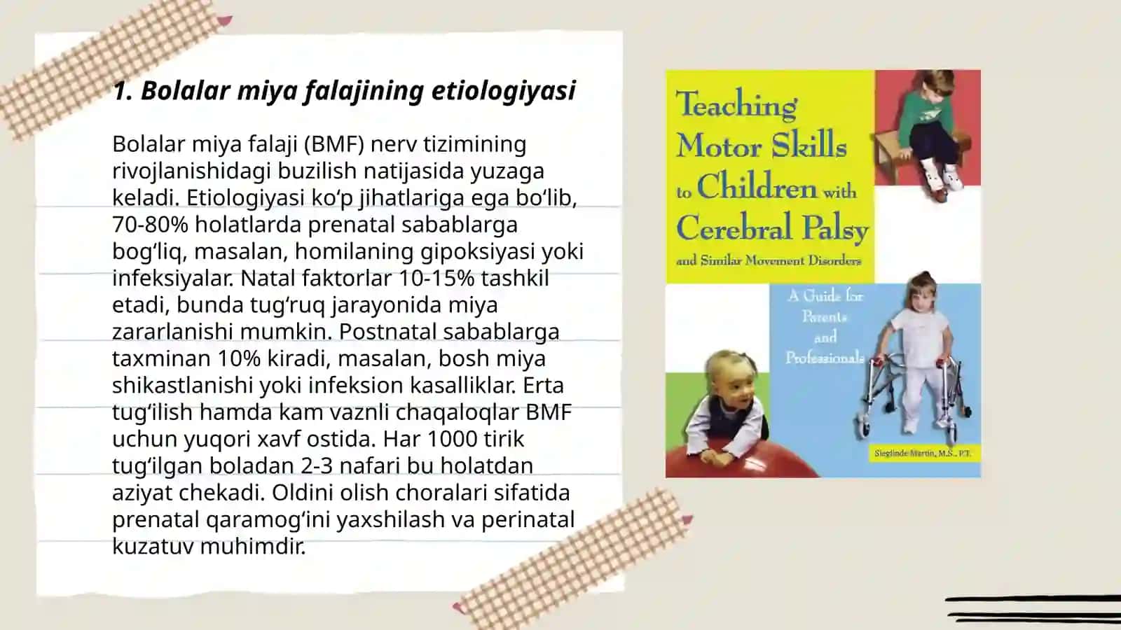 Bolalar miya falajining klinik shakllari 3