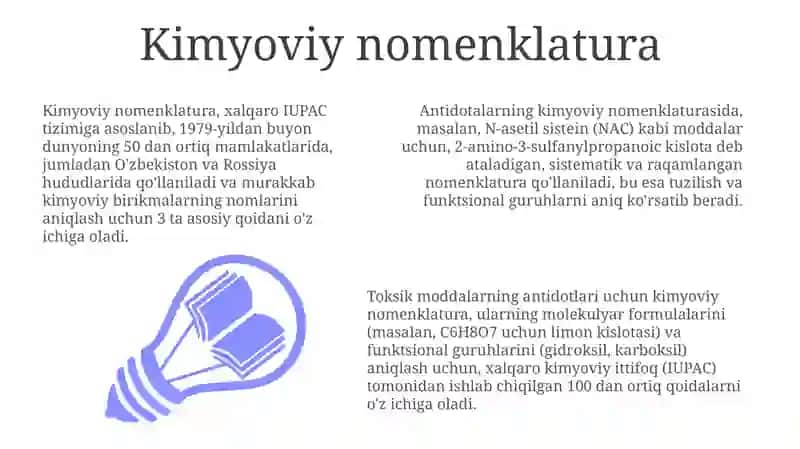 Kimyoviy Nomenklatura 3