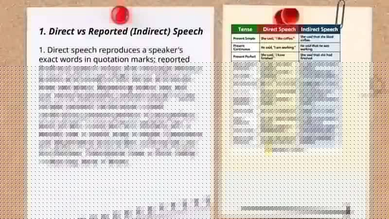 Reported Speech 3