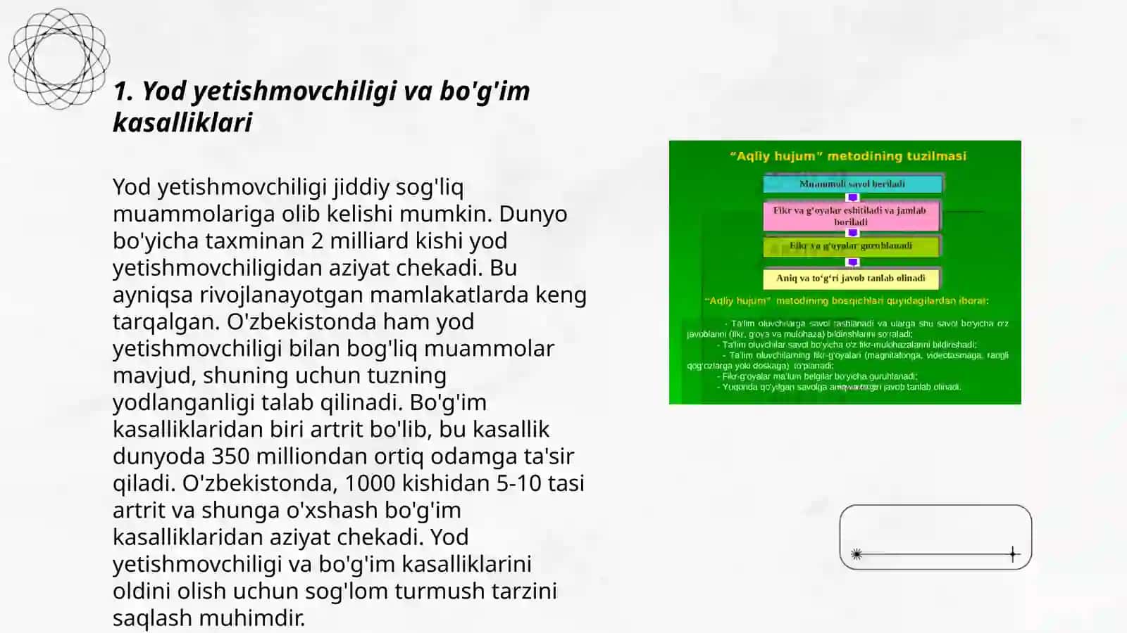 Biogen elementlar konsentratsiyasi o'zgarishi bilan bog'liq bo'lgan endemik va kasb kasalliklari 3