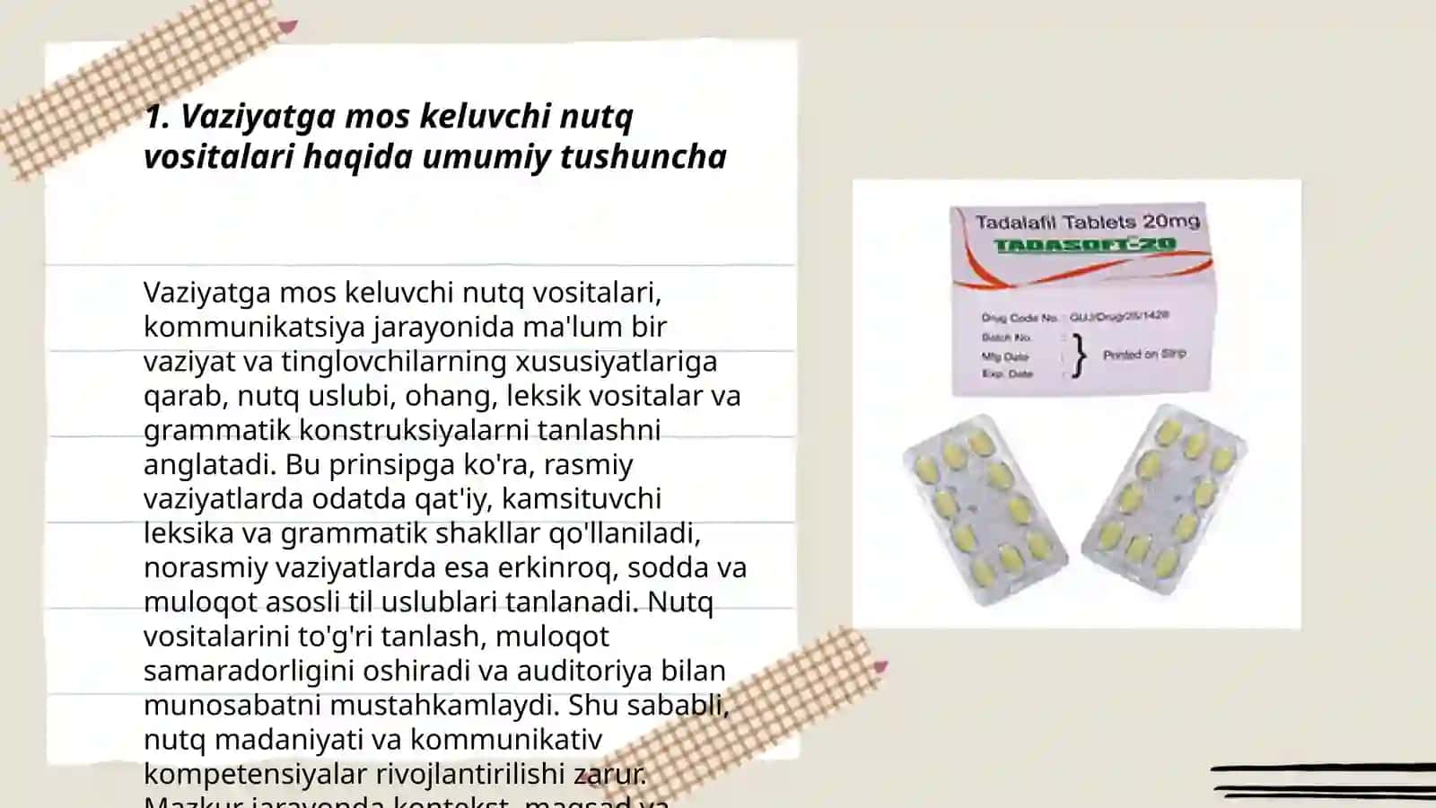 Soft skills- vaziyatni hisobga olgan holda mutq vositalarini tanlash. Turli janrlardagi analitik matnlarni yozish 3