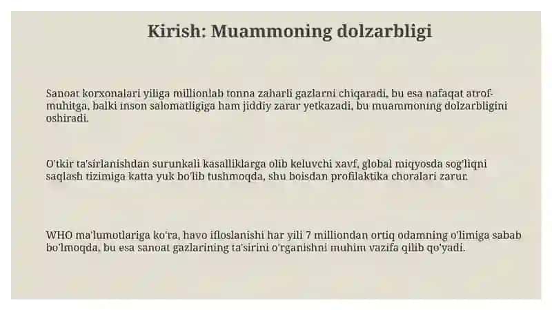 Zaharli gazlarning inson organizmiga ta'siri 3