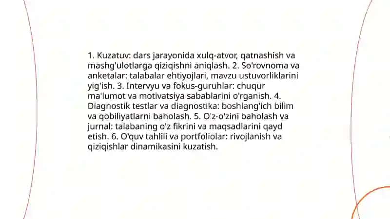 Talabaning ta'lim faoliyatida ehtiyojlar va qiziqishlar faollikning manbai sifatida 3