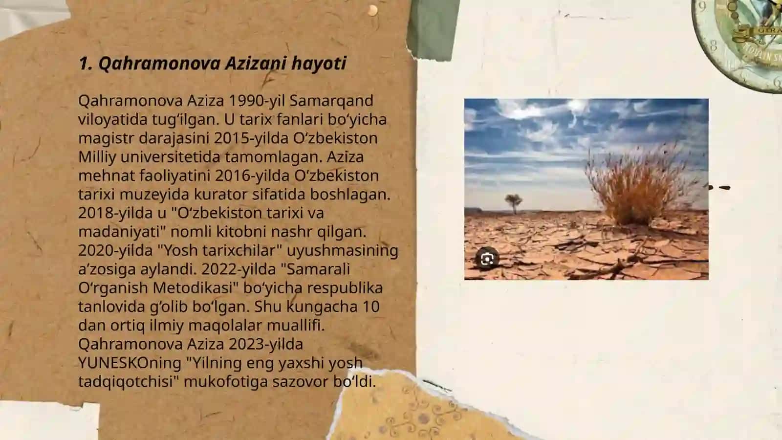 Qahramonova Aziza 3
