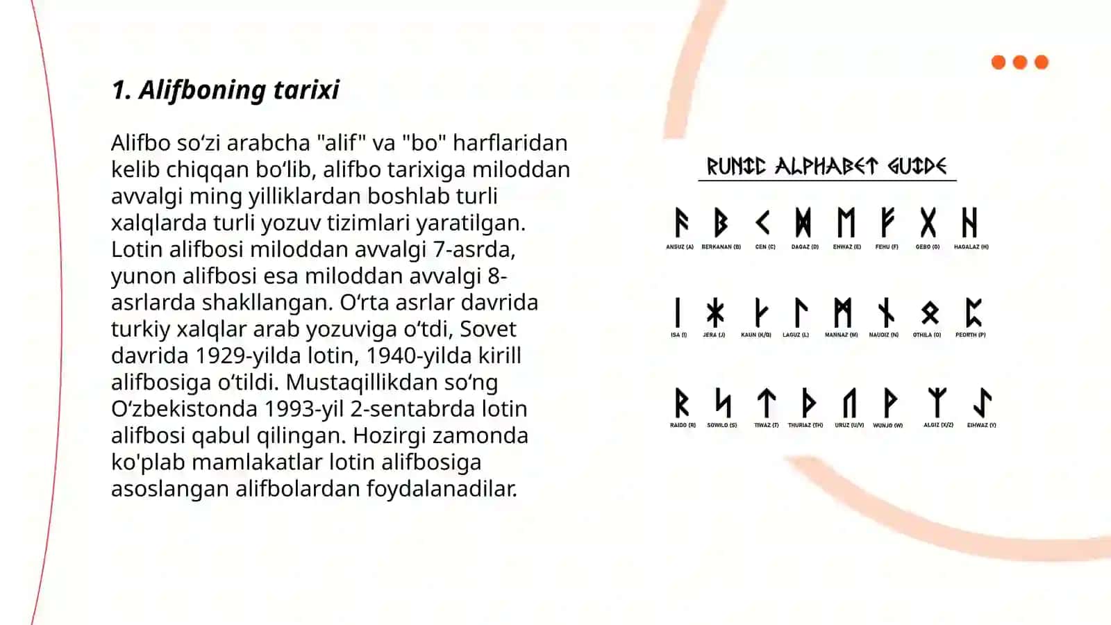 Turkiy run alifbosining shakllanishi haqida farzlar 3