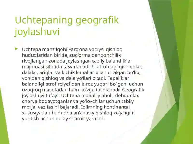 Uchtepa(3 tatepalik)manzilgohihaqidaumumiyma’lumot 3
