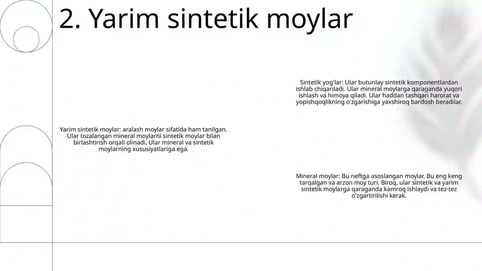 Yarim Sintetik Va Sintetik Moylar 3