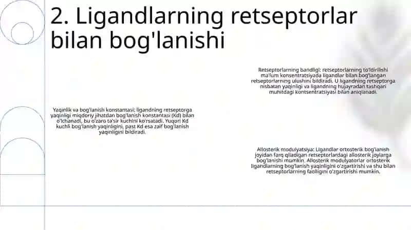 Sensor Tizimlar Faoliyatining Biokimyoviy Asoslari 3