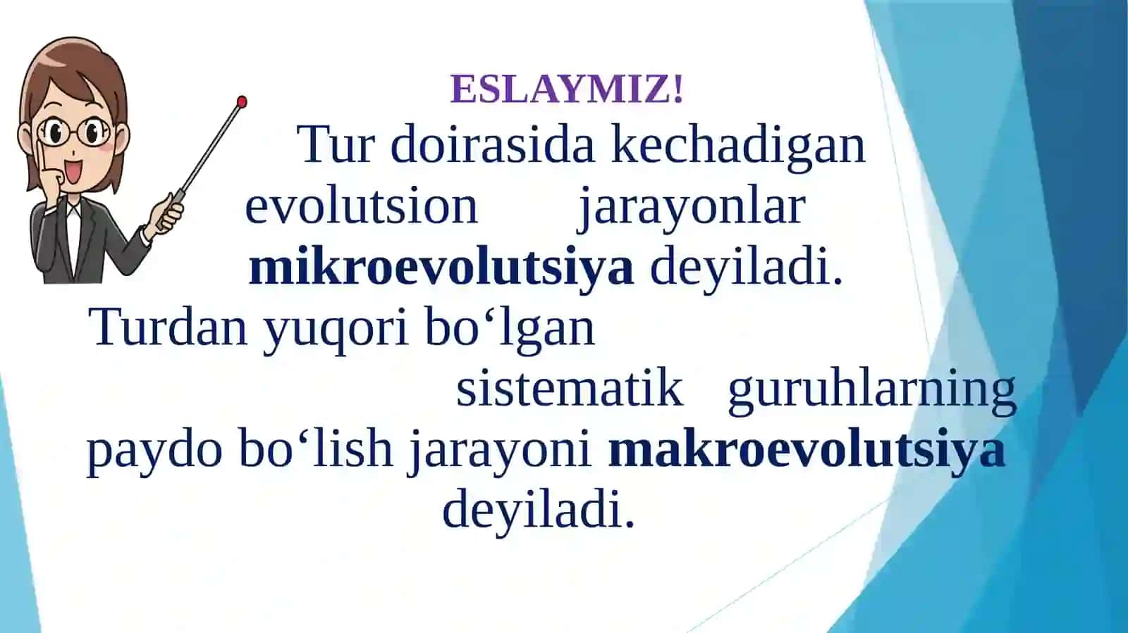 Evolyutsiyani isbotlashda molekulyar biologiya, sitologiya, embriologiya fanlari dalillari 3