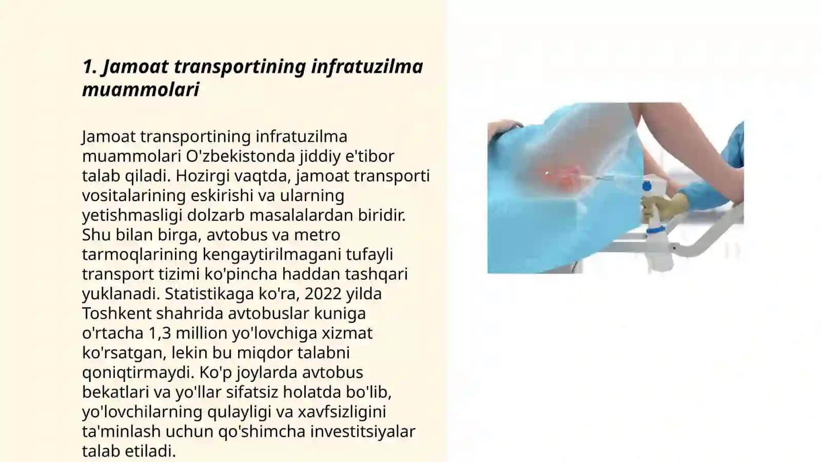 Jamoat transportidagi muammolar va ularni hal qilish usullari 3