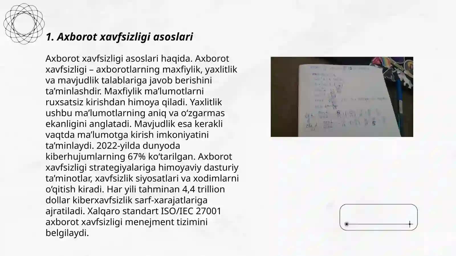 Axborot xavfsizligi asoslari 3