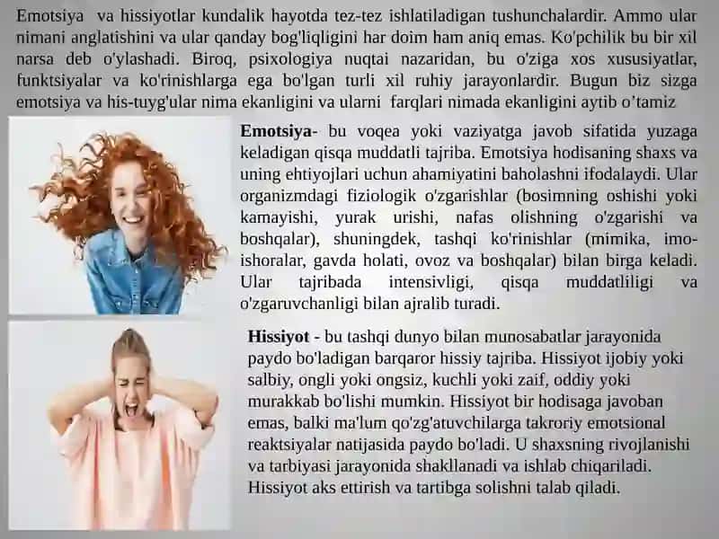 Emotsiya va xissiyot 3