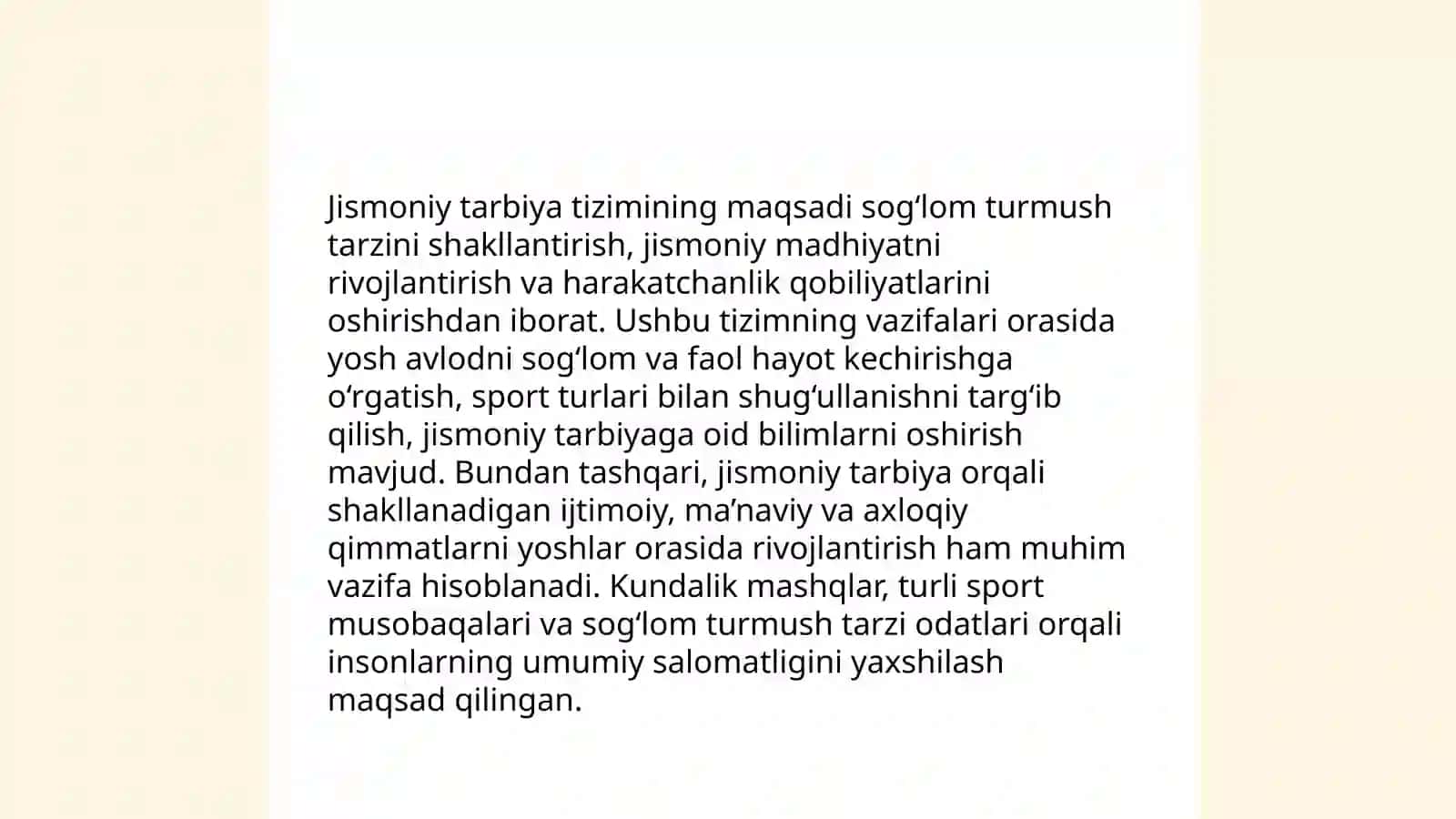 Jismoniy tarbiya tizimida milliy va harakatli o'yinlarni o'tkazishda o'qitivchining bilimlari 3