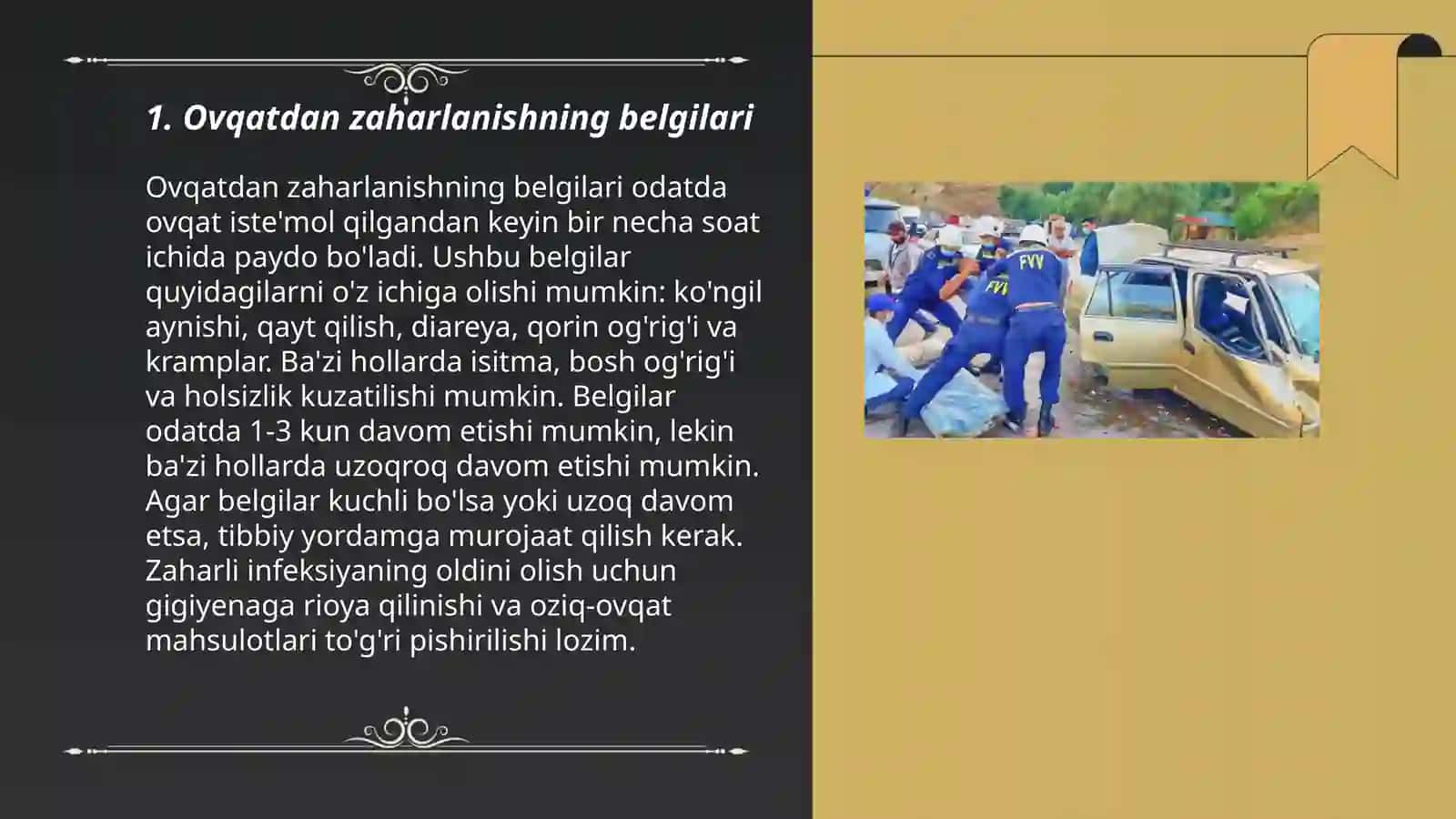 Ovqatdan zaharlanishda tez tibbiy yordam 3