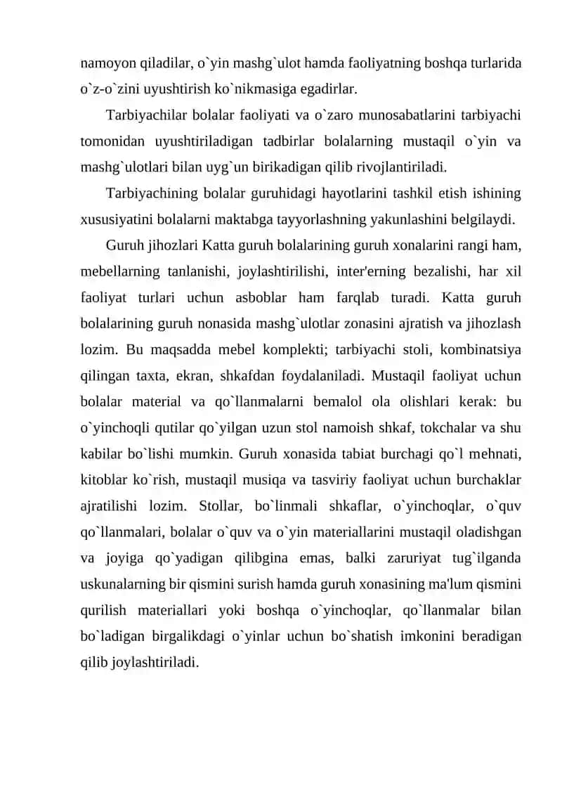INOVATSION TEXNOLOGIYALAR ASOSIDA TABIAT BILAN TANISHTIRISH MASHG’ULOTLARNI IJODIY TASHKIL ETISH 3
