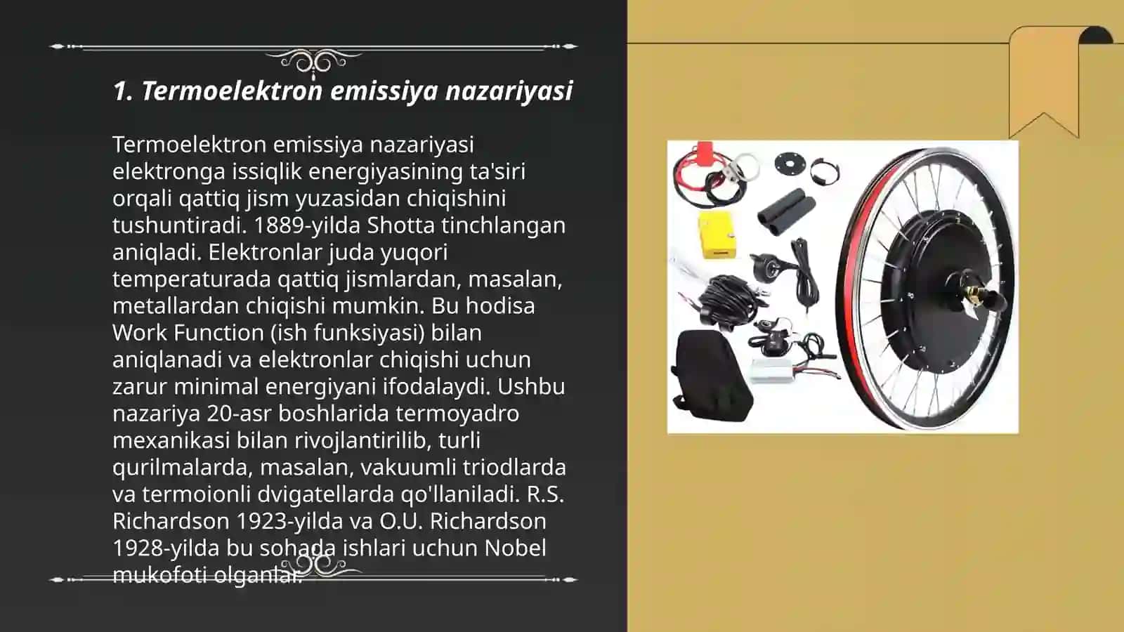 Termo elektron emissiya 3