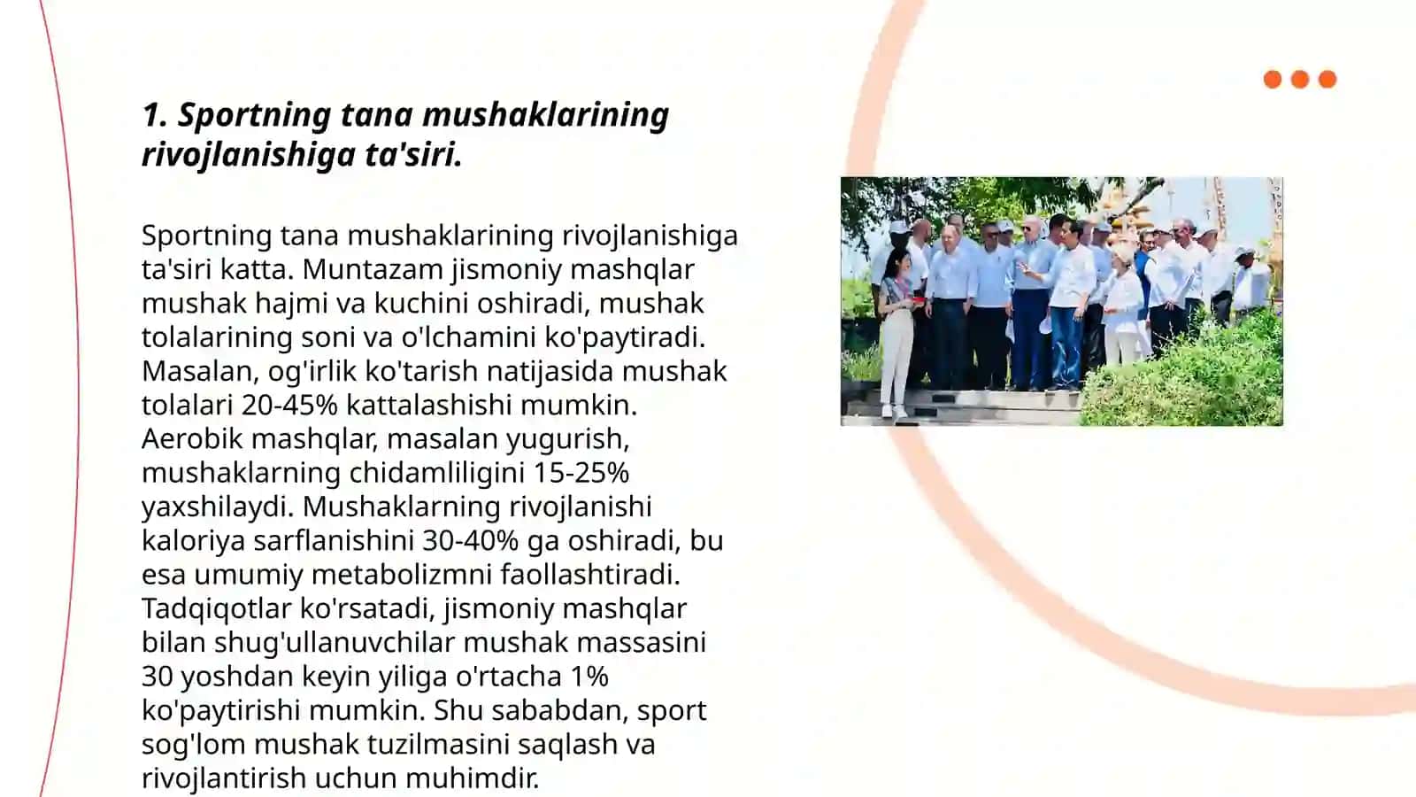 Tana mushaklari rivojiga sport va mehnatning tasiri 3