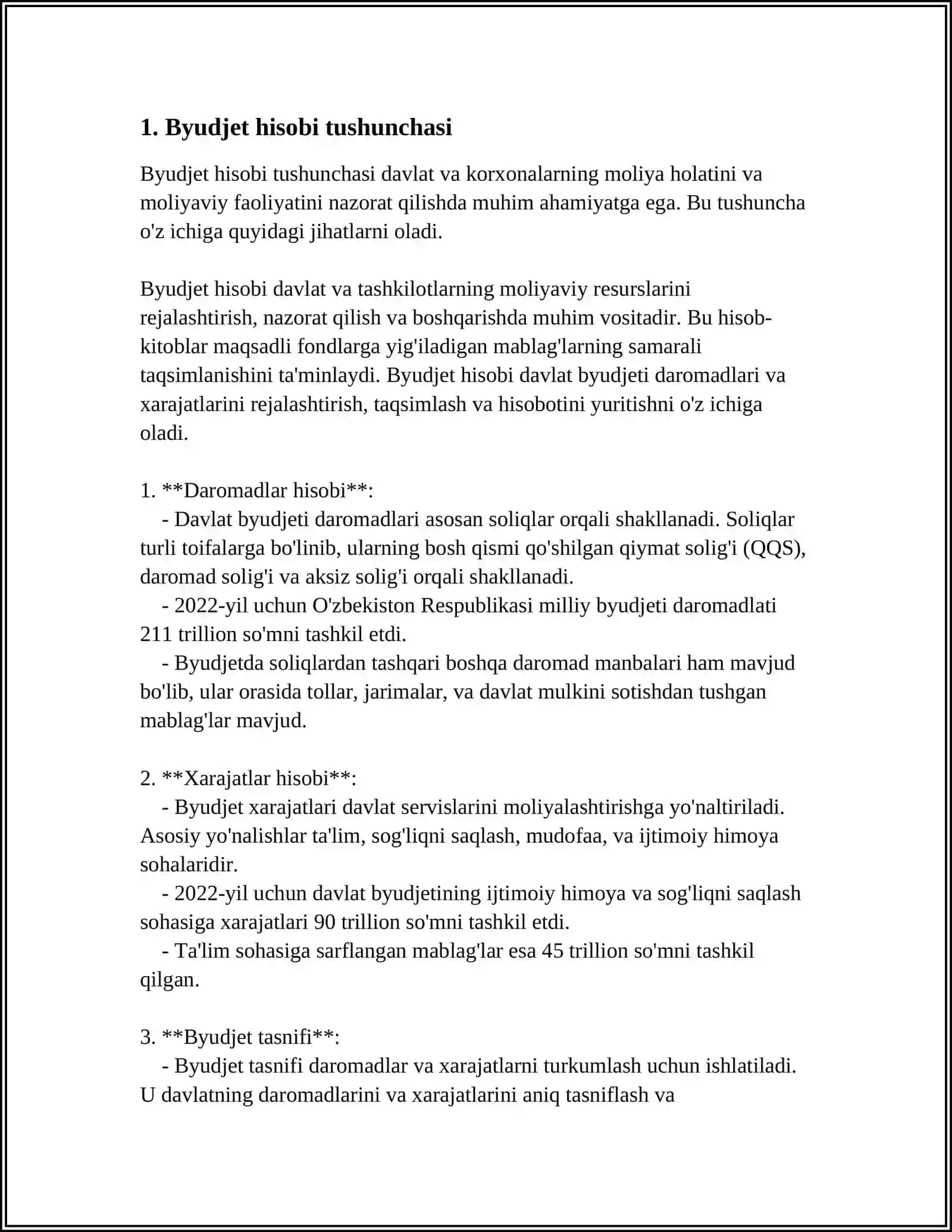 BYUDJET HISOBINING MAQSADI VA VAZIFALARI HAMDA USULLARI VA FUNKTSIYALARI 3