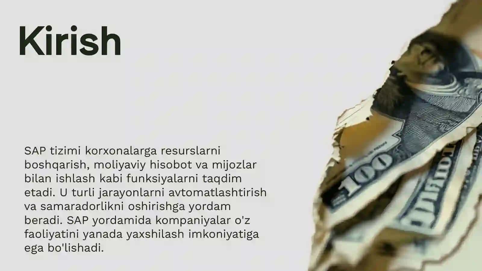 SAP Tizimi 3