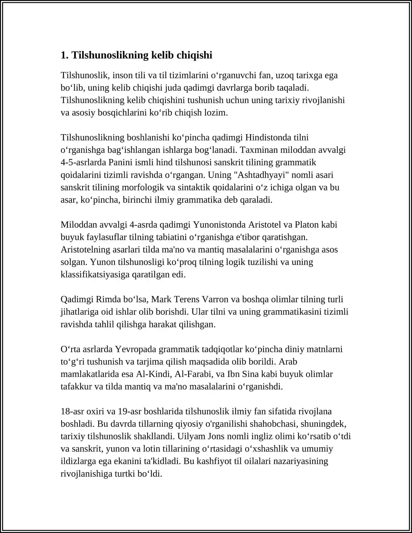 TILSHUNOSLIK FANI VA UNING MAQSAD VAZIFALARI 3