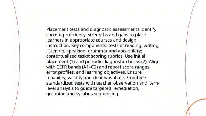 Teaching the different levels 3