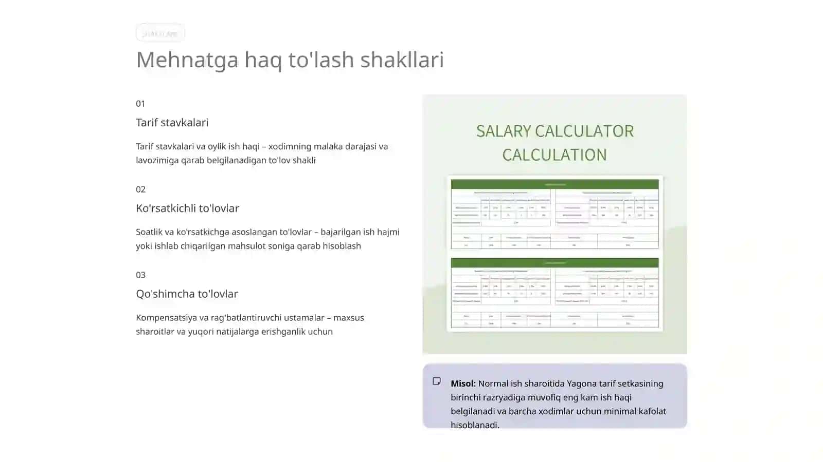 Mehnat va unga haq toʻlash hisobi 3