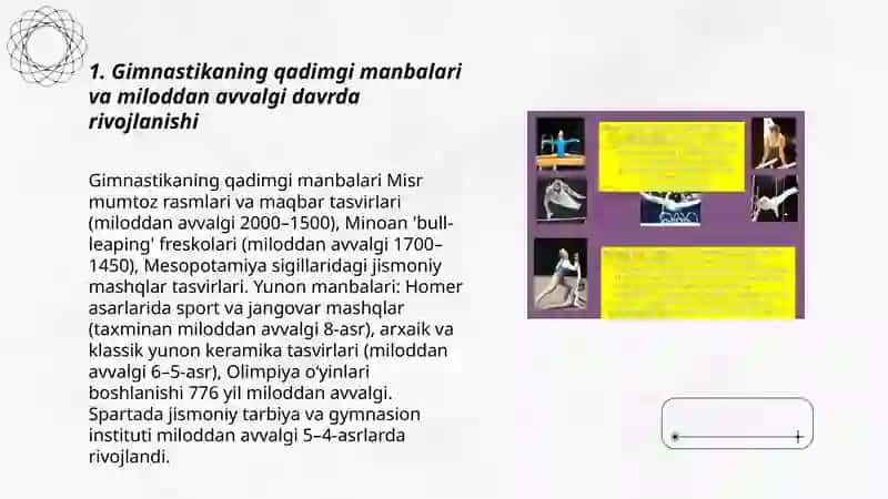 Gimnastikaning rivojlanish tarixi va jismoniy tarbiya tizimi 3
