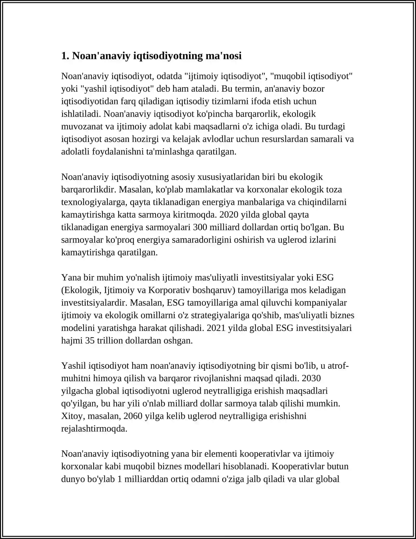 NOINSTITUTSIONAL IQTISODIYOT: NAZARIYA RIVOJLANISHINING ASOSIY OMILLARI 3