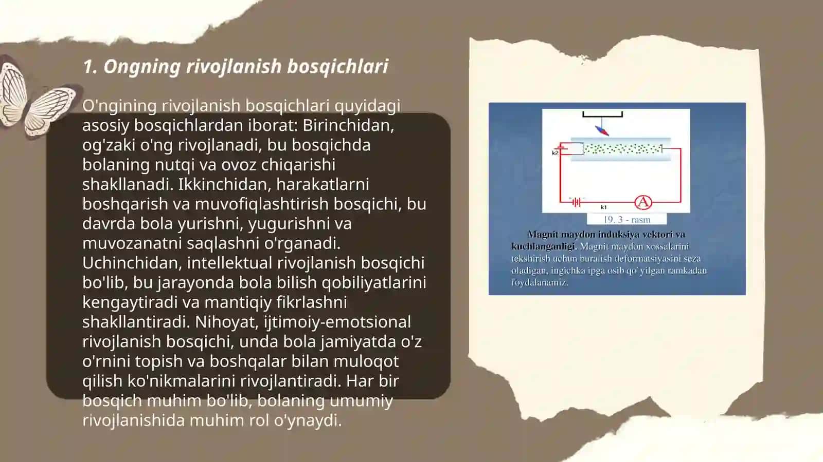 Ongning paydo bulishi va uning taraqqiyodi 3