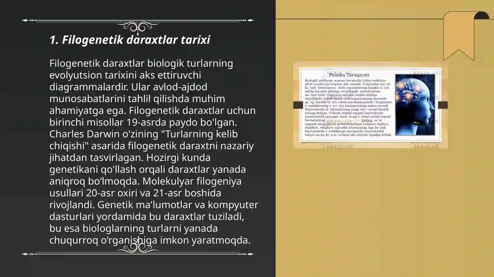 Filogenetik daraxt 3