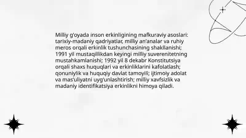 Milliy gʻoyada inson erkinligining mafkuraviy asoslari 3