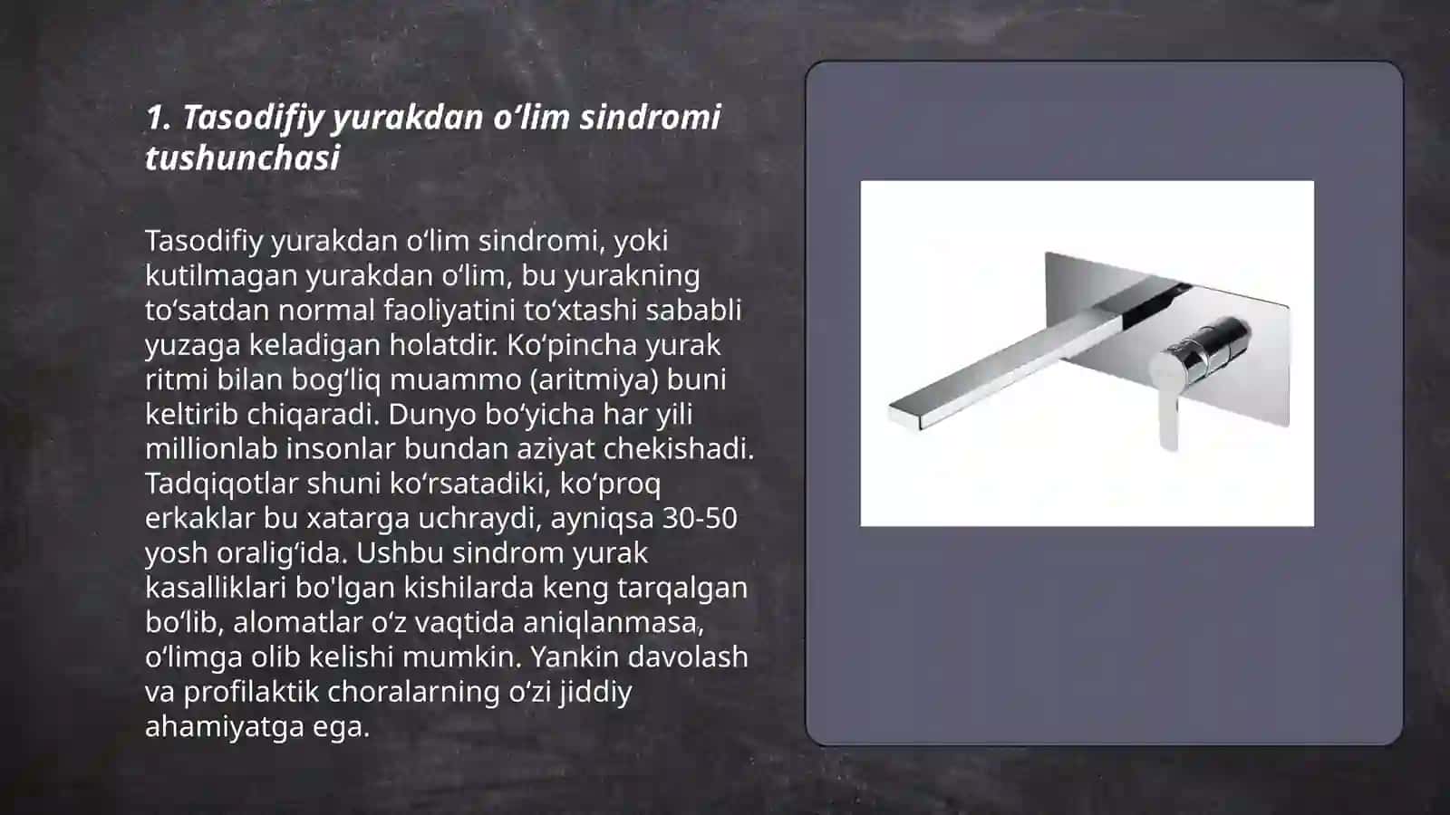 Tasodifiy yurakdan oʻlim sindromi 3