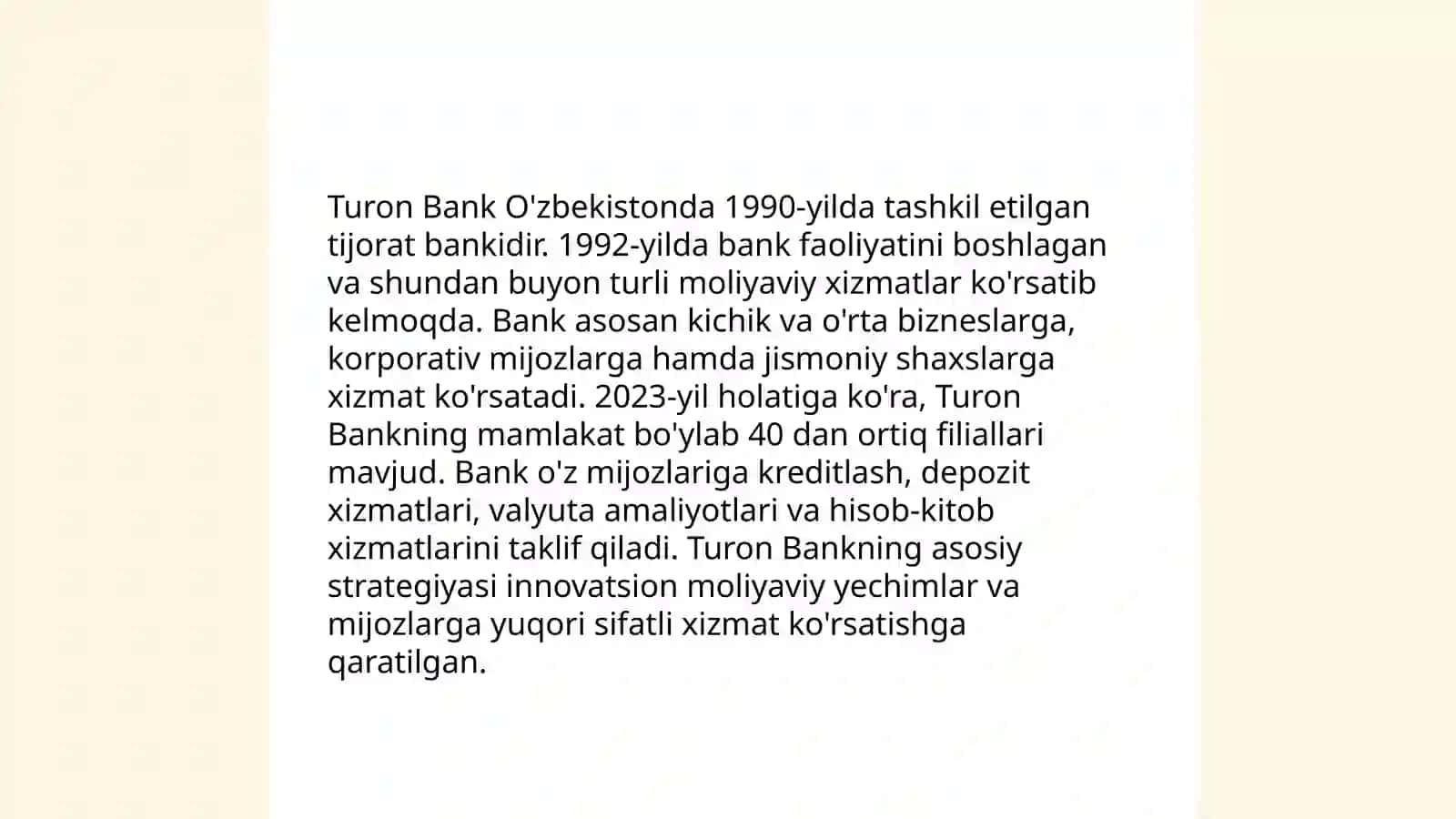 Turon Bank 3