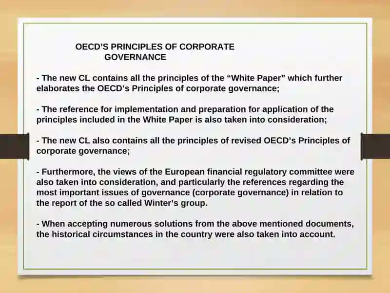 THE ADOPTION OF NUMEROUS DOCUMENTS 3