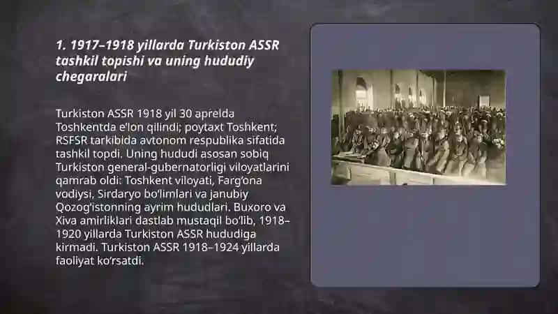 1917-1924 yillar Turkiston SSSR tarixiy geografiyasi 3