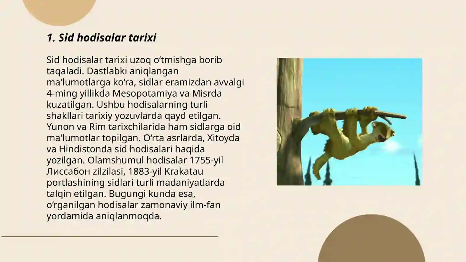 Sid hodisalar 3
