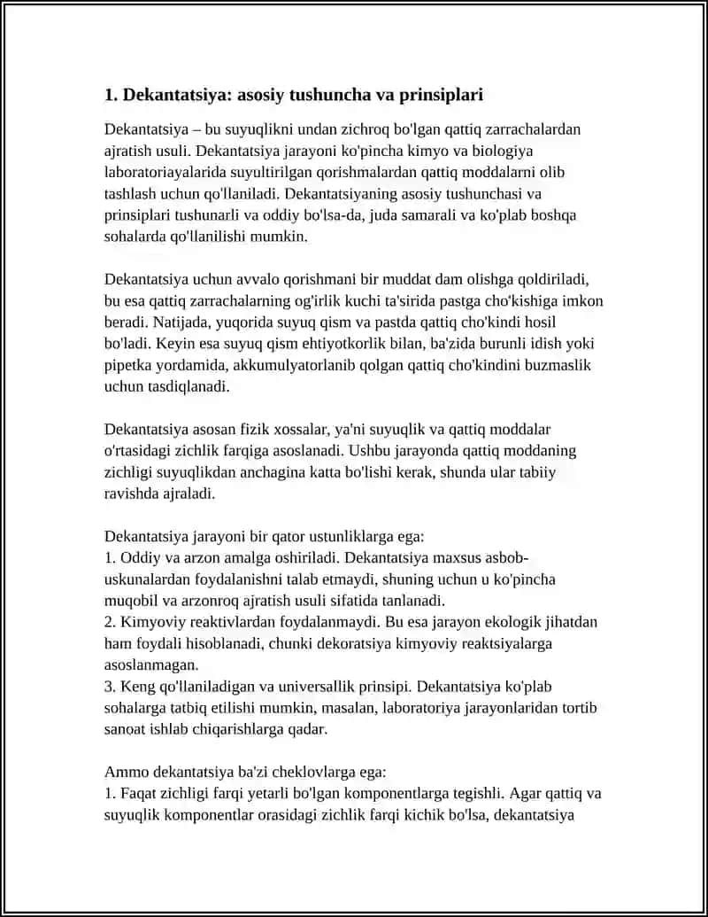 DEKANTATSIYA VA FILTRATSIYA USULLARI 3