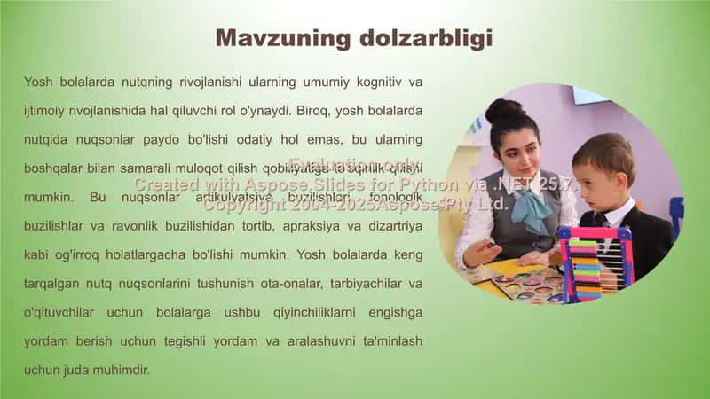Nutqida nuqsoni boʻlgan bolalar bilish jarayonlarining xususiyatlari 3