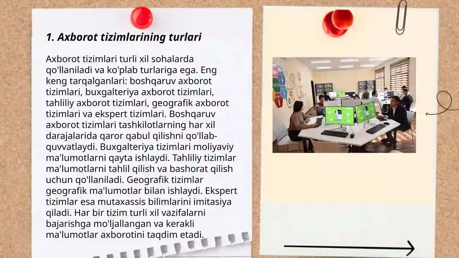 Axborot tizimlari va axborot texnalogiyalari 3