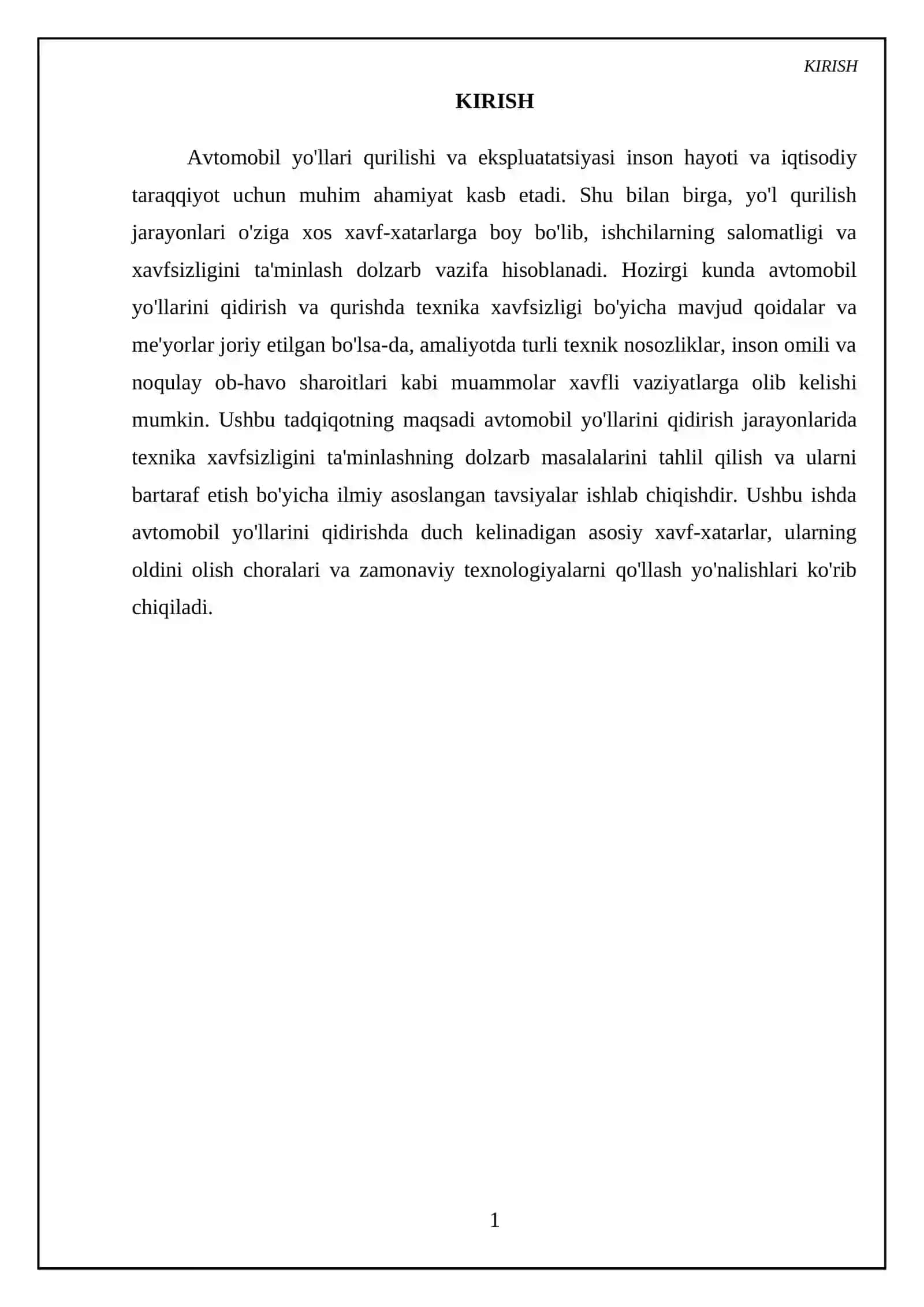 Avtomabil yo'llarini qidiruvida texnika xavfsizligi 3