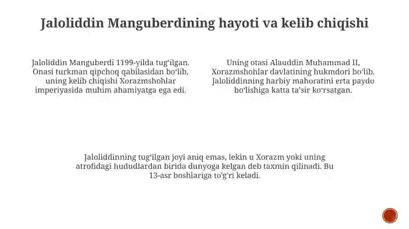 Jaloliddin Manguberdi – Vatan himoyachisi 3