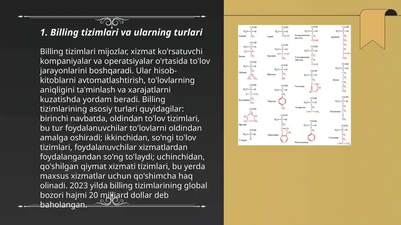 Billing tizimni ishlash tehnalogiyasi va iqsodiyotda qolanish salmog'i 3